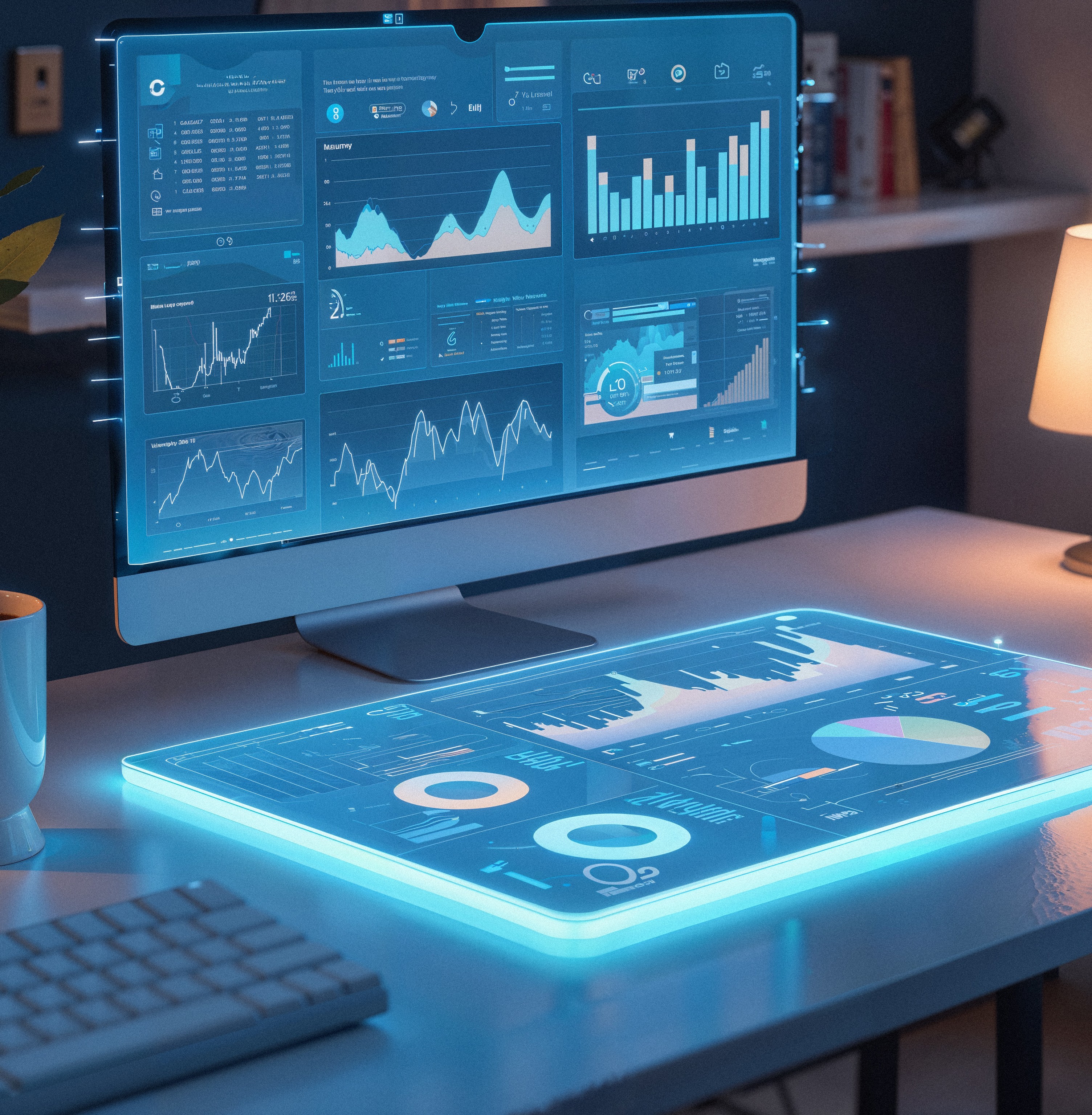 Compliance Dashboard on a laptop
